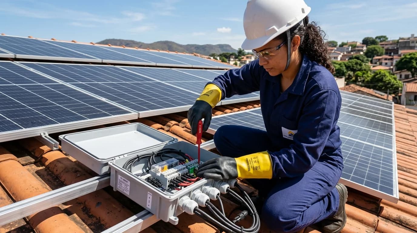Como Garantir a Segurança Elétrica em Instalações de Sistemas de Energia Solar