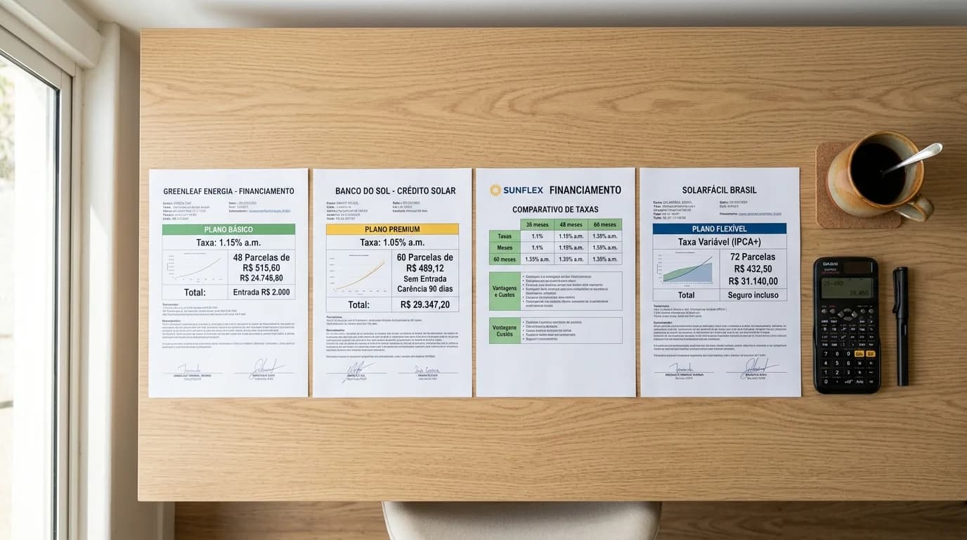 Os Benefícios de Ter Várias Opções de Financiamentos Solar