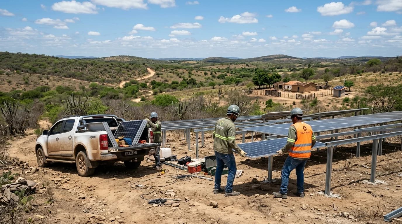 Dicas Para Instalar Sistemas de Energia Solar Em Locais Remotos e de Difícil Acesso