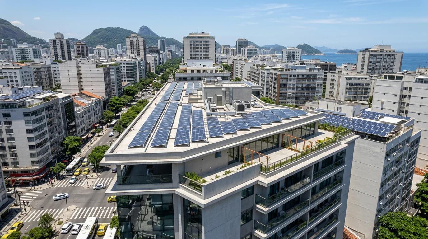 Como Realizar a Integração de Sistemas de Energia Fotovoltaica em Edifícios Comerciais e Residenciais