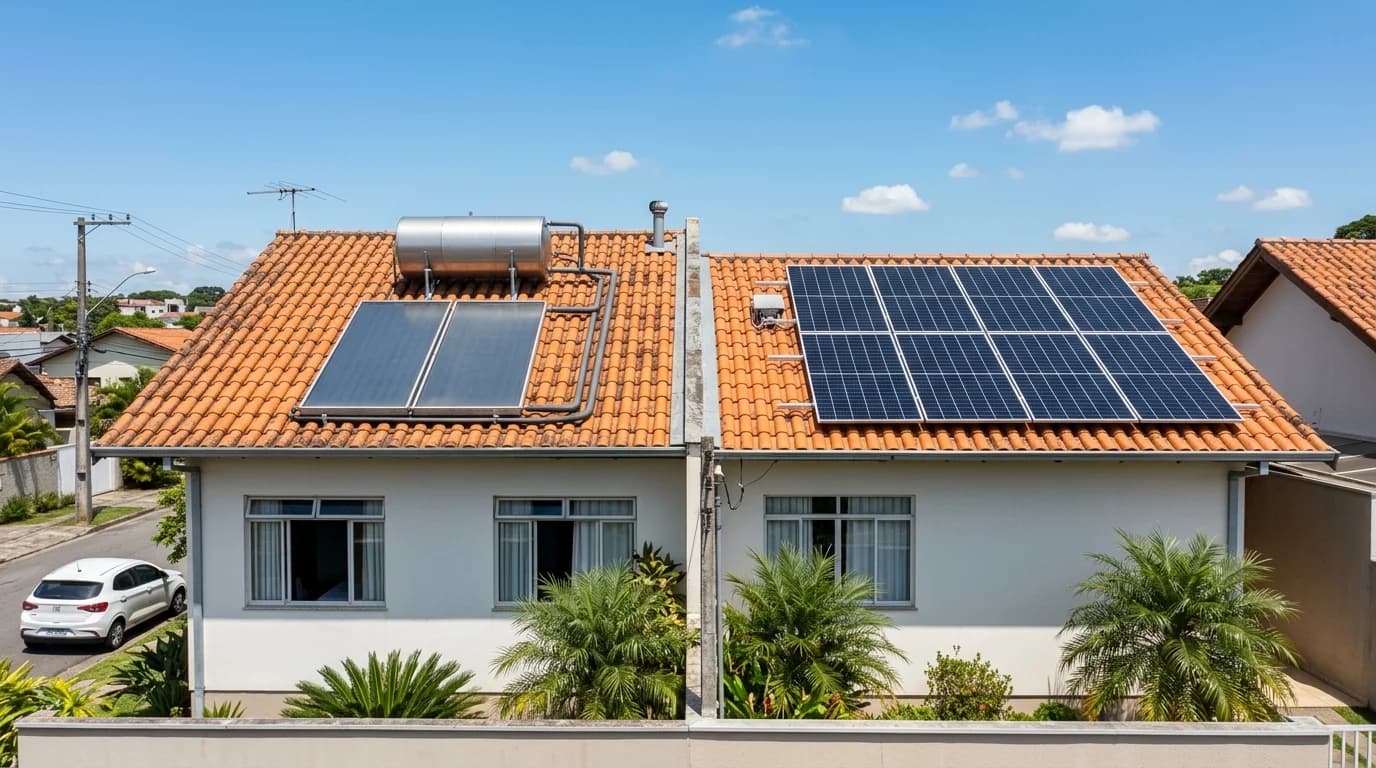 Conheça as Diferenças: Energia Fotovoltaica x Aquecedor Solar