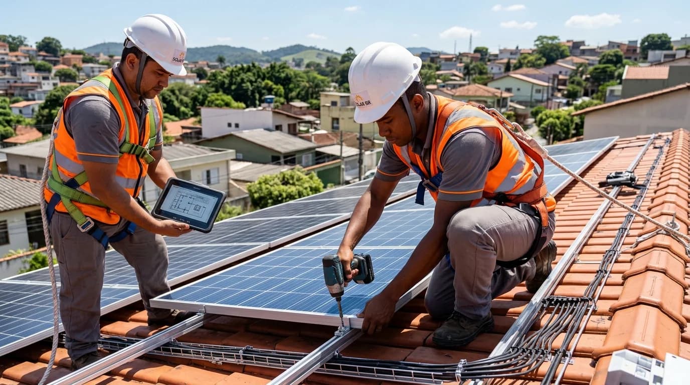 Requisitos técnicos e legais para instalar painéis fotovoltaicos no Brasil