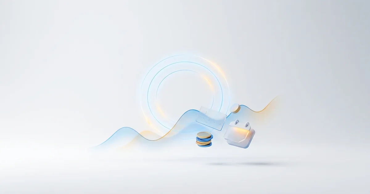Calendário comercial sobre uma mesa de escritório, com gráfico de fluxo de caixa e gráficos financeiros ao fundo, representando o planejamento sazonal do crédito no ponto de venda.