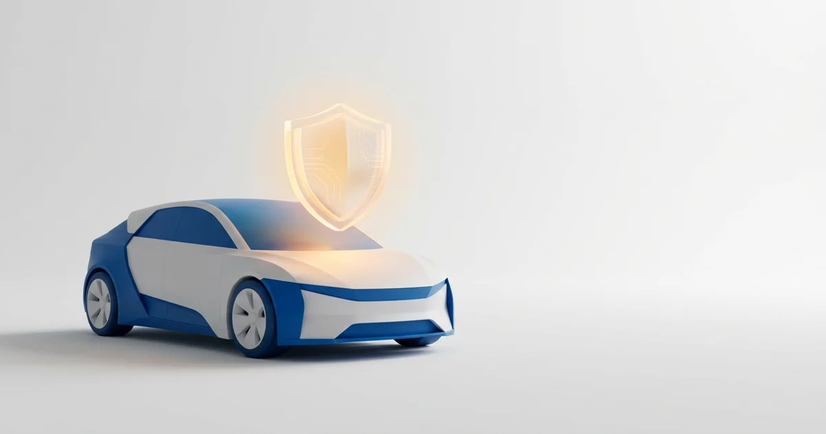 Cliente e consultor de vendas assinando contrato de financiamento em uma concessionária de veículos elétricos, com o carro visível ao fundo.