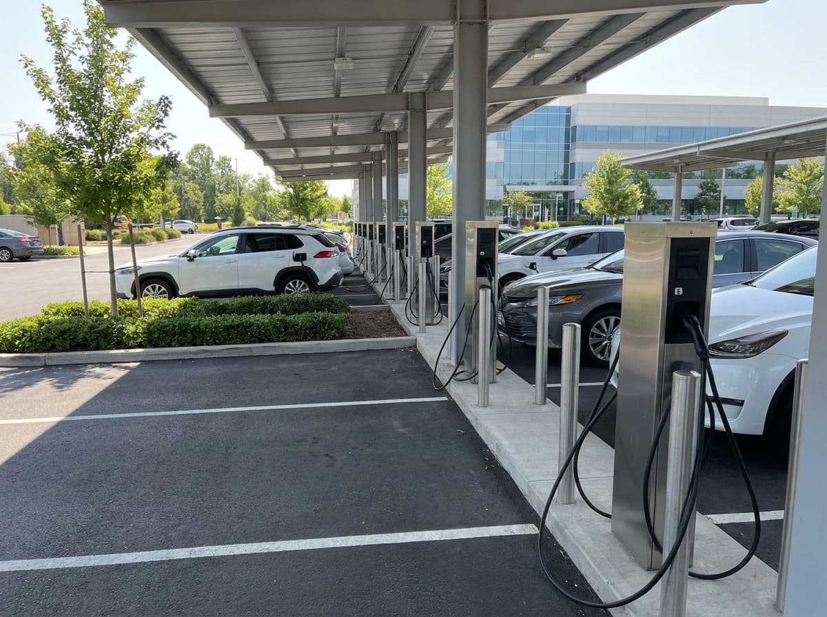 Carregadores de veículos elétricos - aplicação comercial