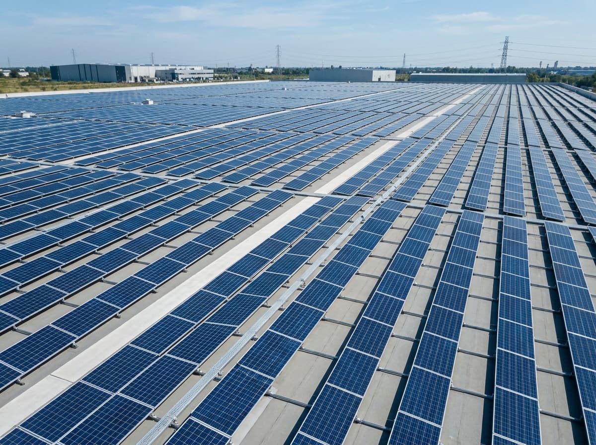 Sistemas solares - aplicação comercial